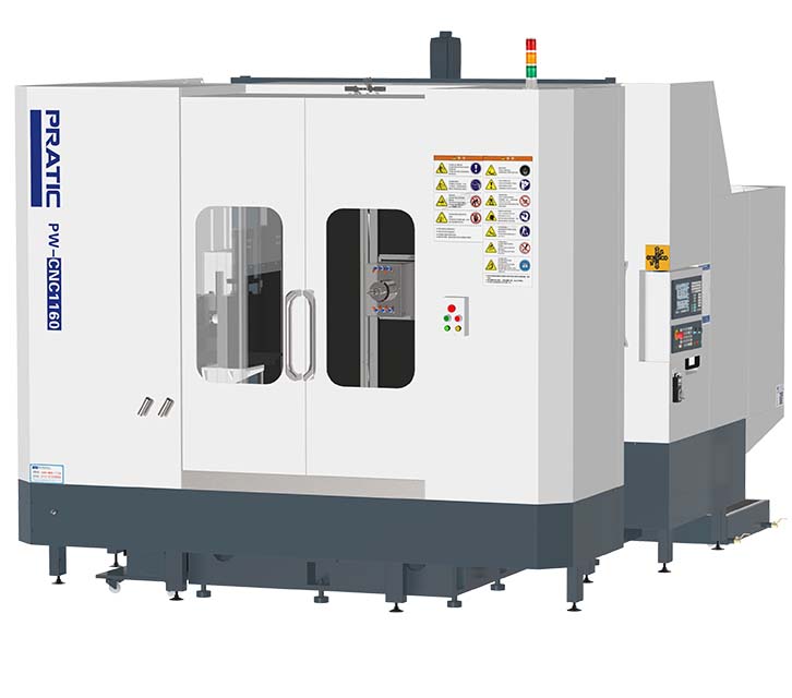 普拉迪数控机床/铣床5G通信大小箱体工件卧式加工中心PW-CNC1160